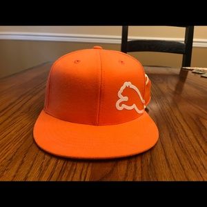 Rickie Fowler Orange Puma Golf Hat